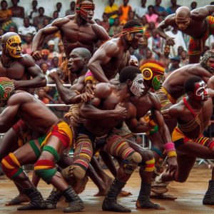 African wrestling