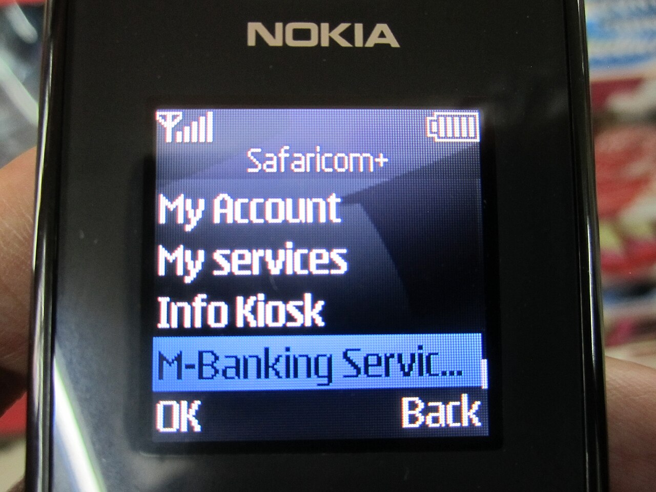 M-Pesa mobile money